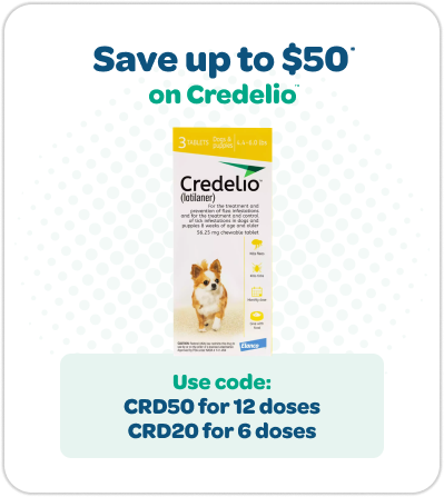 Save up to $50 on Credelio